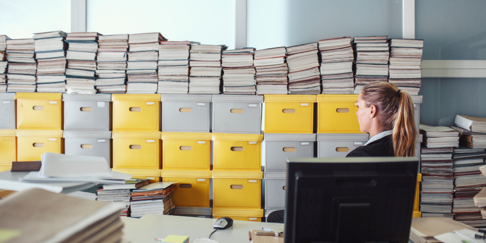 Photo illustrant le délai de conservation des archives du CSE et les types de documents à conserver selon la législation en vigueur.